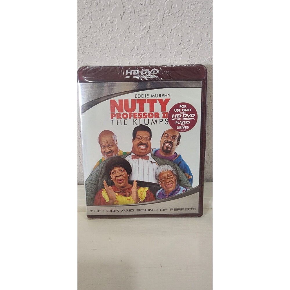 Nutty Professor II The Klumps HD DVD New Sealed Eddie Murphy Comedy